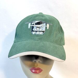 Boeing V-22 Osprey Green Strapback Cap
